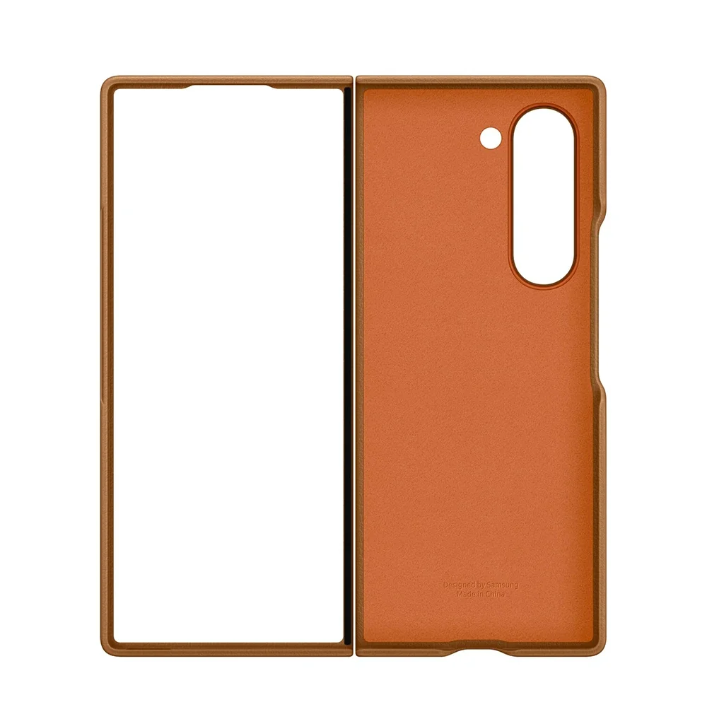 Imagem -04 - Original para Samsung Galaxy z Fold6 Kindsuit Case Smartphone Capa de Couro Capa Protetora Ef-mf956