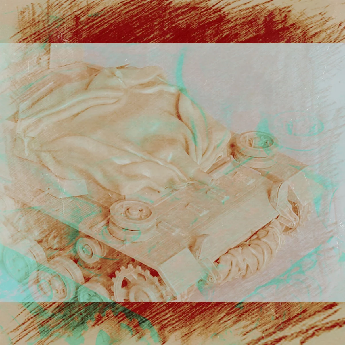 

1/35 Resin scene model Kit, military theme, World War II GK, 886