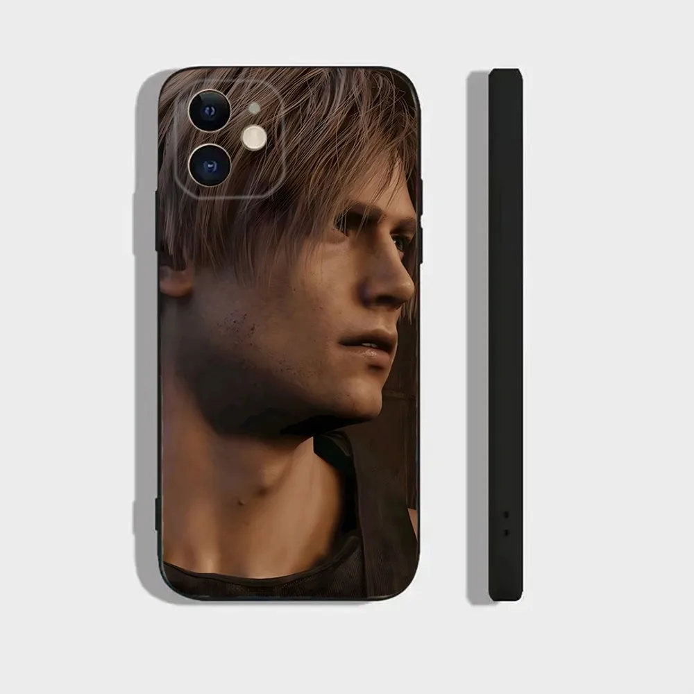 Resident Leon Kennedy E-Evil Phone Case For Iphone 15 11 13 14 Pro Max 7 8 Plus X Xr Xs Max Se2020 12mini Cover Case