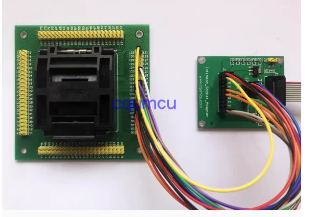 For Adapter programming seat Infineon TC17xx TC2xx bare chip read/write burn test seat