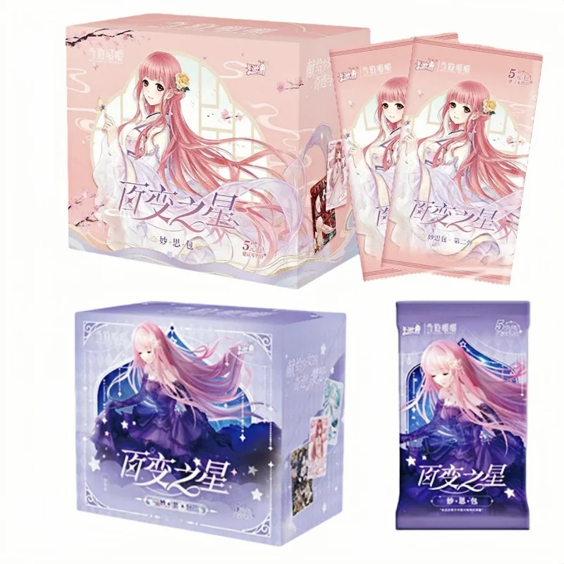 

Коллекционные карты KAYOU Genuine Miracle Nikki — редкая карта BP, сменная звезда, замечательная упаковка для мышц, милые подарки для девочек, игрушки