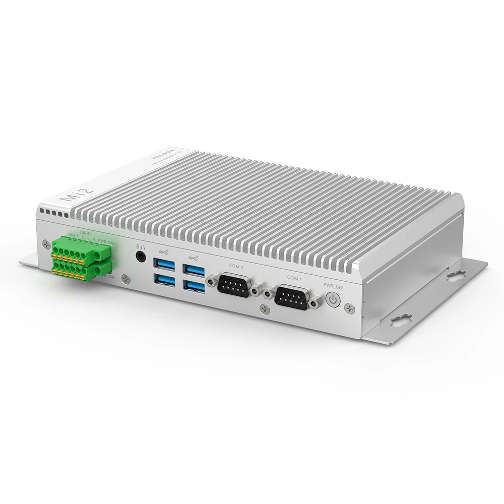 

Peladn Fanless VPN Mini PC with Celeron N100 VPN Router Device 5USB 2HD 2LAN Industrial Mini PC