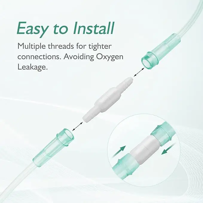 

360° Oxygen Tube Swivel - Connector for Medical Oxygen Equipment