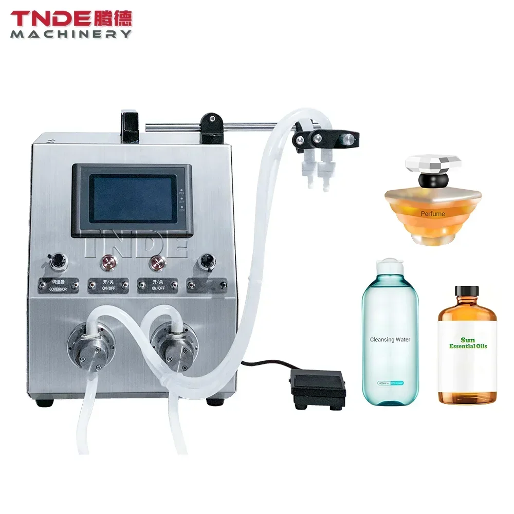 

Guangzhou TNDE Supply Small Business 2 Head Filling Machines Liquid Electronics Production Machinery