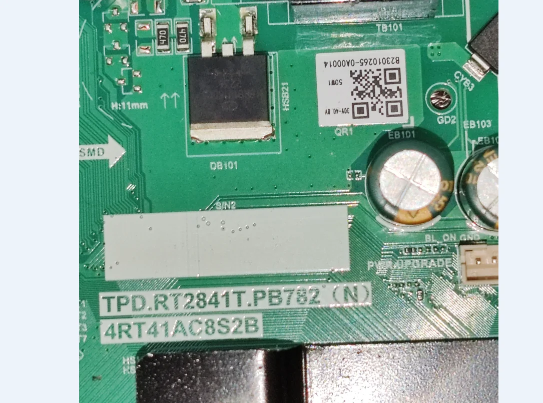 TPD.RT2841T.PB782(N)    4RT4AC8S2B   Three in one TV motherboard tested well
