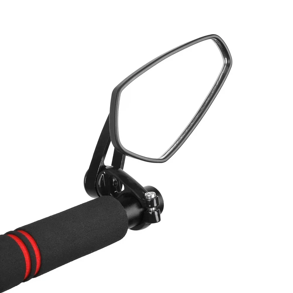 All Aluminum Retro Rear View Mirror for Electric Scooter Motorcycle Wide Angle Field Anti Glare Lightweight Design