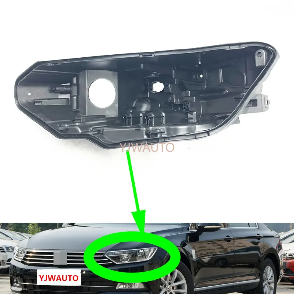 For VW Magotan Passat B8 2016 2017 2018 2019 Headlamp House Car Headlight Base Replacement Auto Front Lamp Holder Back Support