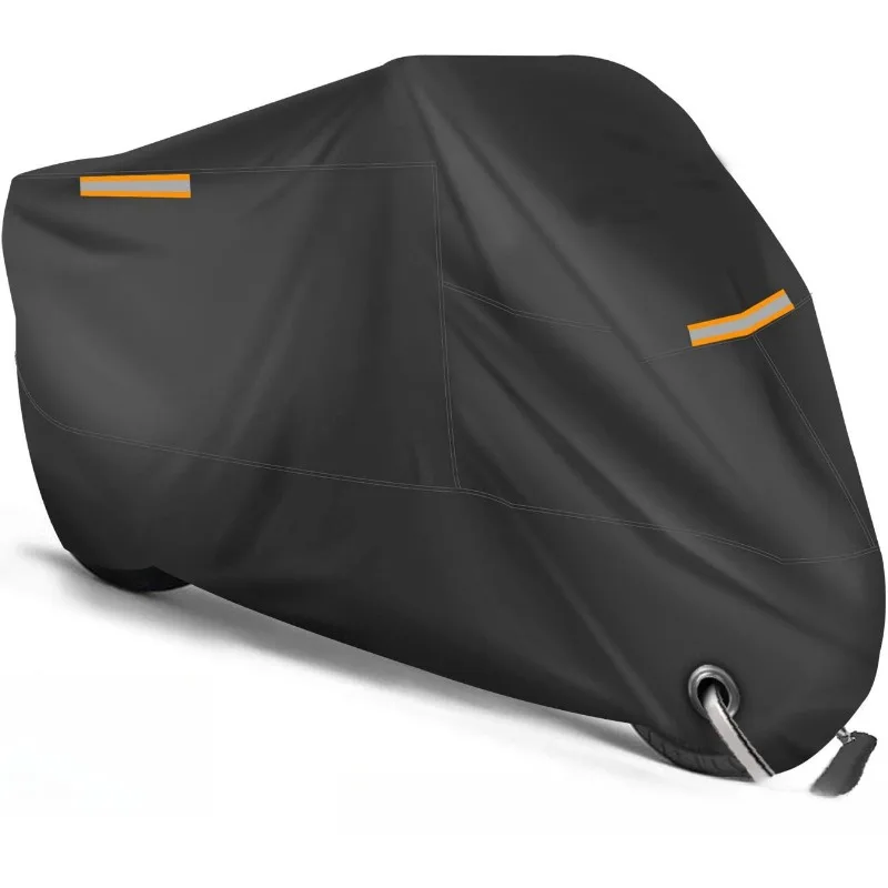 

190T Motorcycle Cover Waterproof Sunproof Outdoor Cover for Motorcycle Electric Bike Bicycle