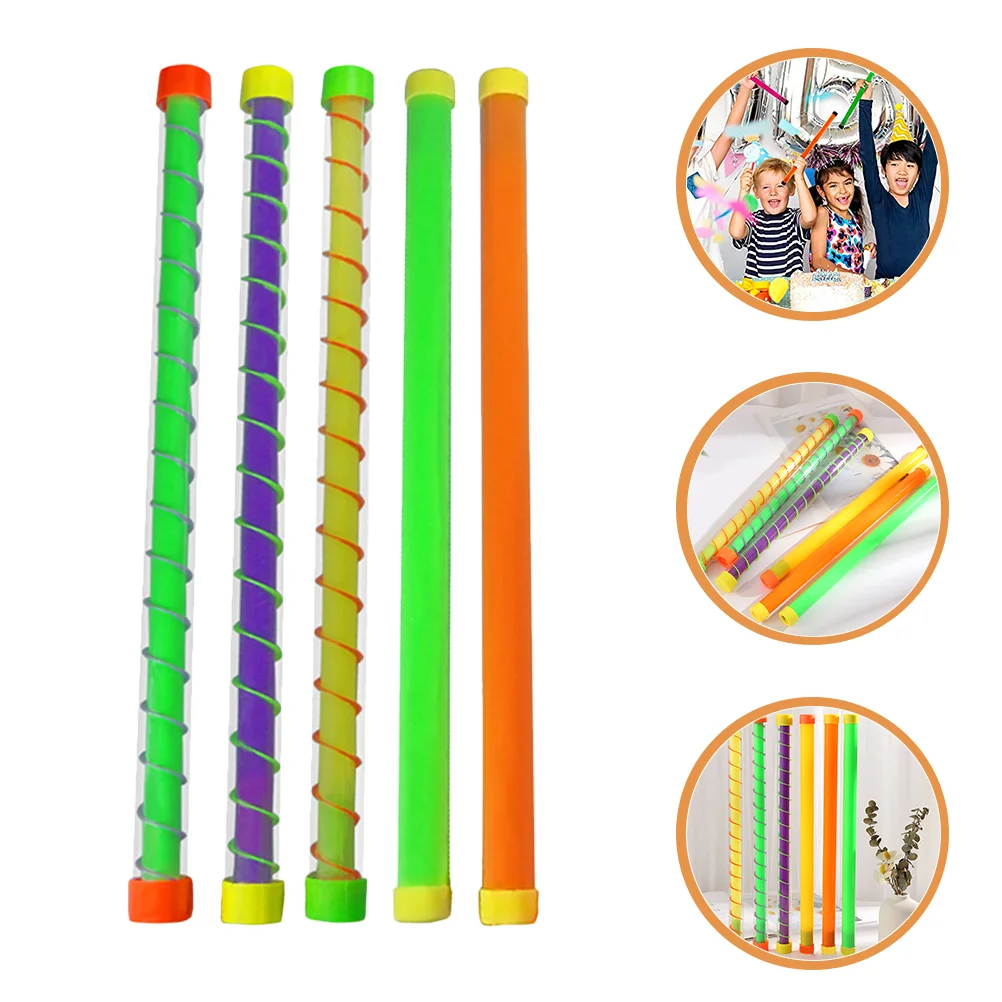 5pcs Sound Whistle Tube Noise Maker Novelty Toy 90s Toy Party Supply groan tube Tube 90s toys