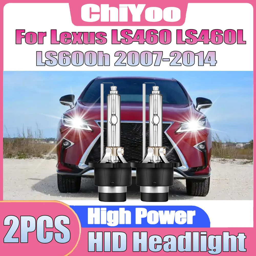 

2 шт. 35 Вт ксеноновые лампы 6000K белые HID ксеноновые фары 12 В Plug And Play 20000LM для Lexus LS460 LS460L LS600h 2007-2014