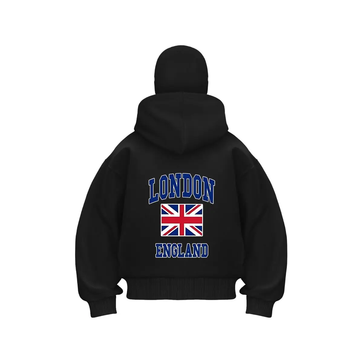 London England British Pride Graphic Unisex Double Hooded Fall Winter Men Clothing Masked Outfit