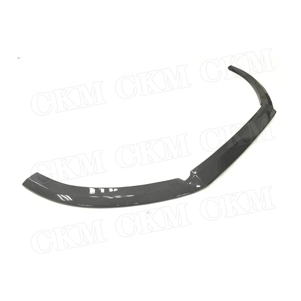 Carbon Fiber Front Bumper Lip Spoiler for Audi Sline S3 Sedan Not A3 Standard 2013  -2018 Head Chin Cover