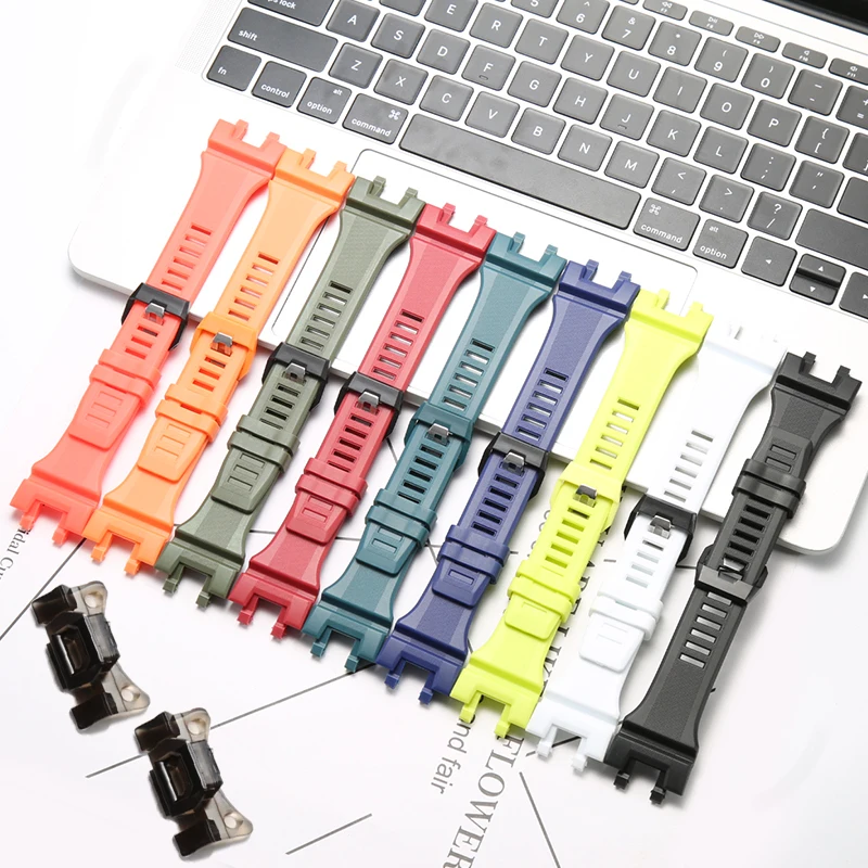 

Watch Accessories For Casio GBA-900 Men's Sports Waterproof Strap Watchband Bracelelt With Connectors