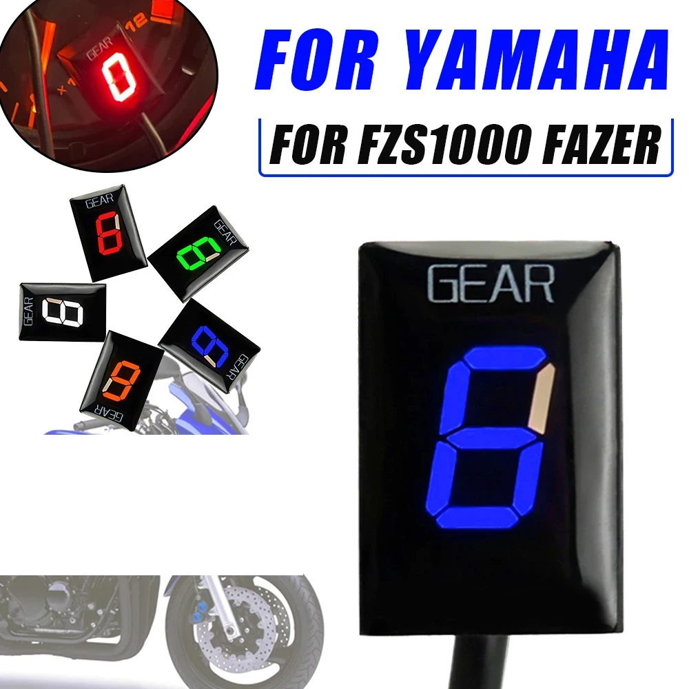 For YAMAHA FZS 1000 Fazer FZS1000 Fazer Fazer1000 2005 - 2015 Motorcycle Accessories Gear Indicator Ecu Speed Gear Display Meter