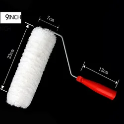 9 inch Paint Roller Brush Set Wall Handled Painting Tool Craft Paint Foam Rollers Decorators Brush Smooth Tools 페인트 롤러