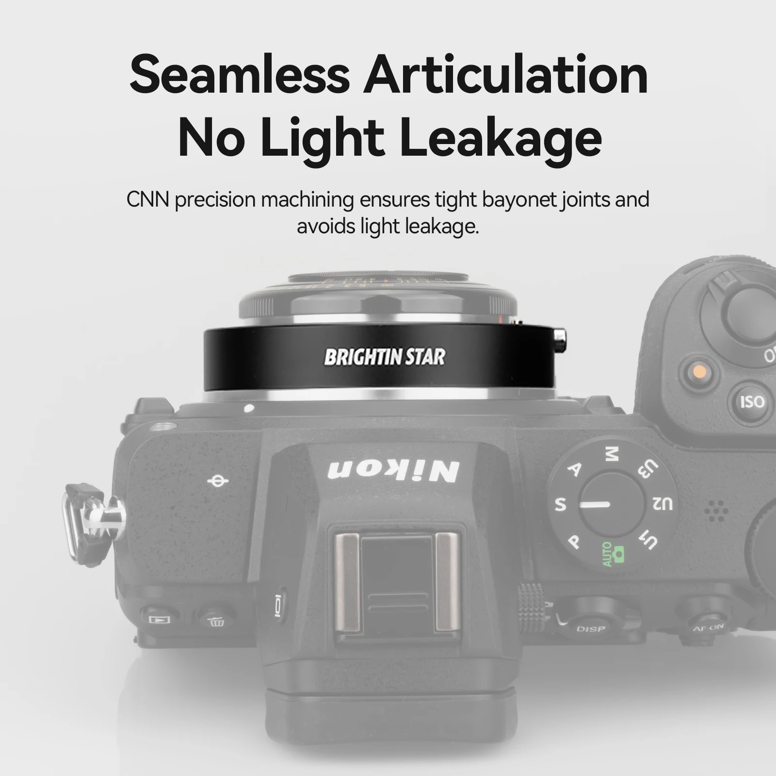 Адаптер для объектива камеры Brightin Star LM-Z для адаптера объектива Leica M для беззеркальных камер Nikon Z Mount Z5 Z6 Z62 Z7 Z72 Z9 Z50