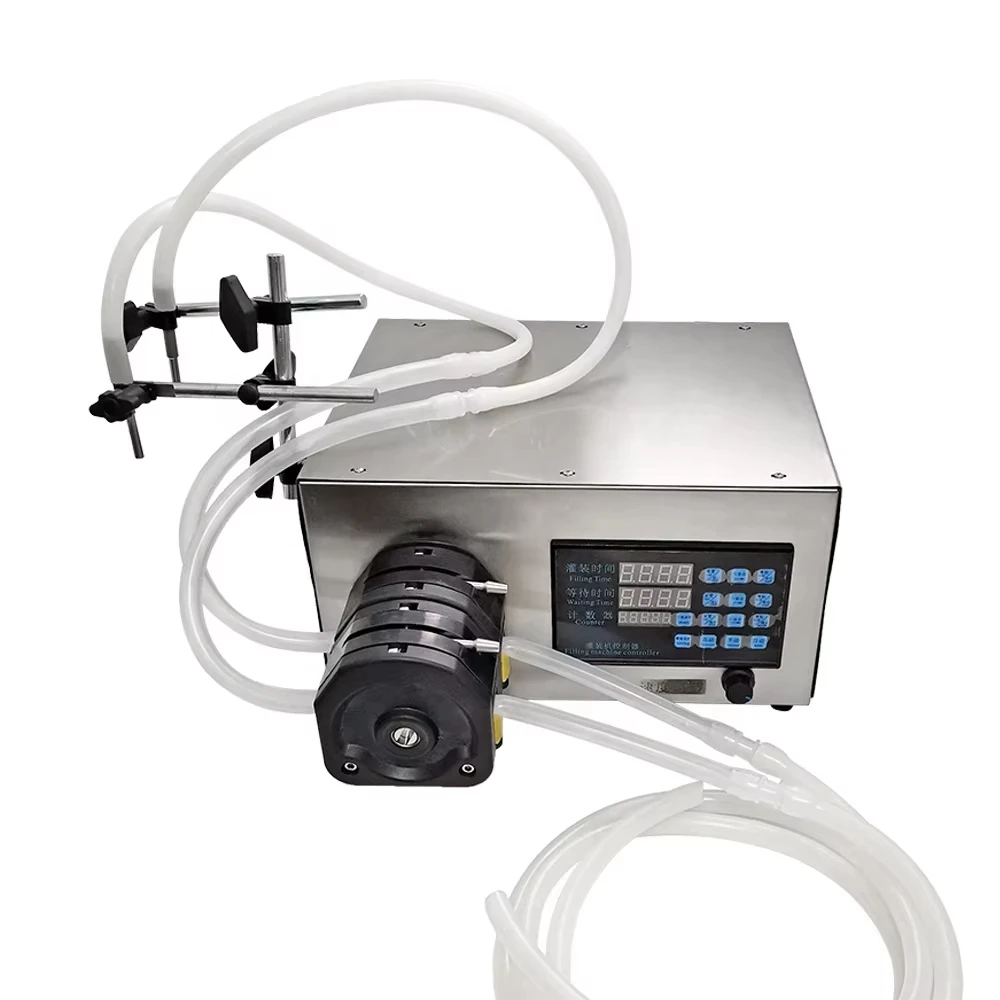 

Перистальтический насос с двойным соплом Машина для розлива жидкостей Перистальтический насос Машина для микронаполнения Машина для розлива жидкостей