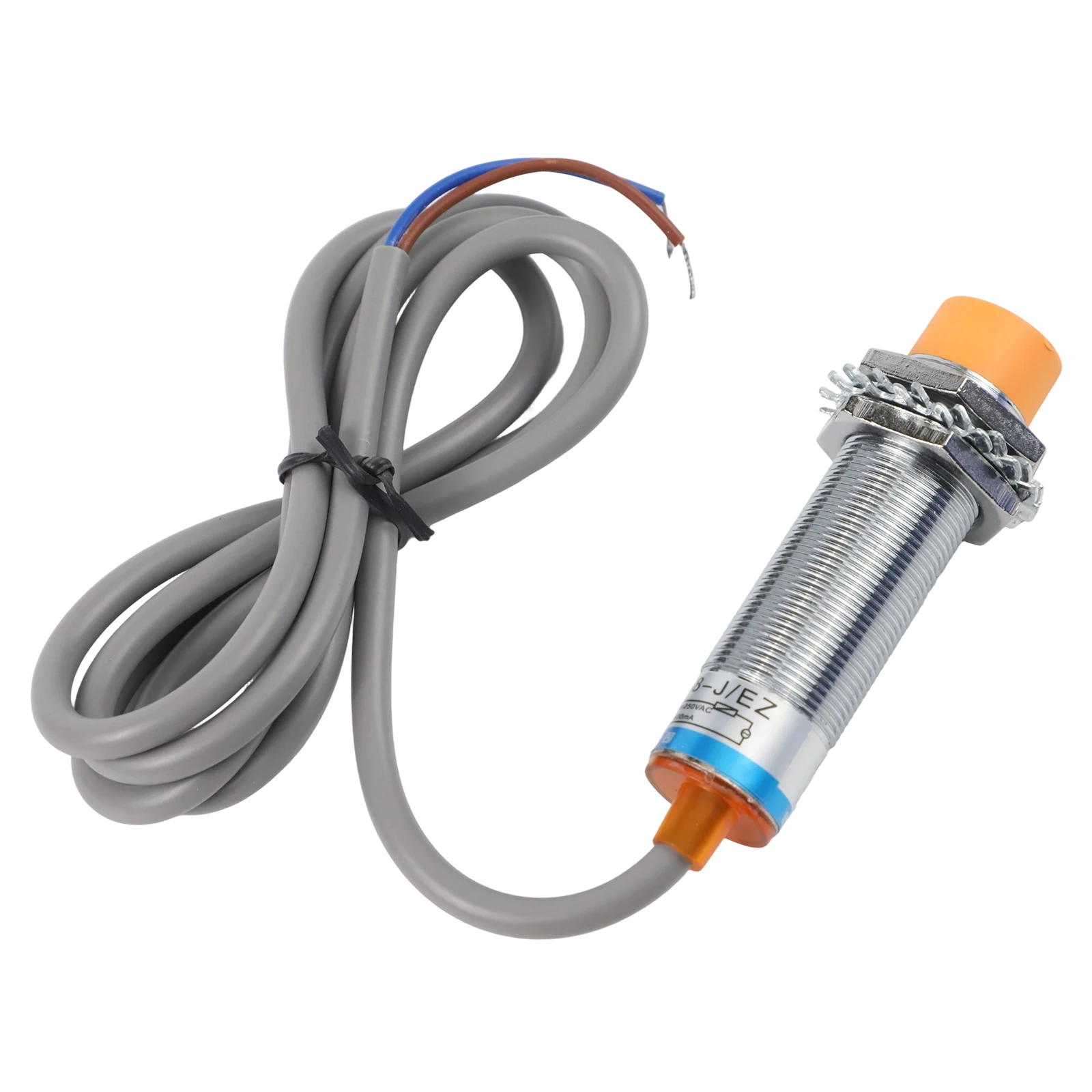 LJ18A3-8-J/EZ AC 90-250V 2-Wire Inductive Proximity Sensor Switch with 8mm Sensing Distance for Metal Object Detection