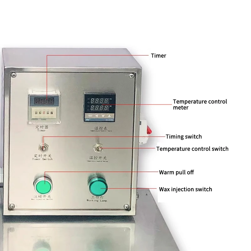 Medium-Size Steel Mold Wax Injection Machine Jewelry Making Precision Ornament Three-Dimensional Buddha Statue Casting Equipment