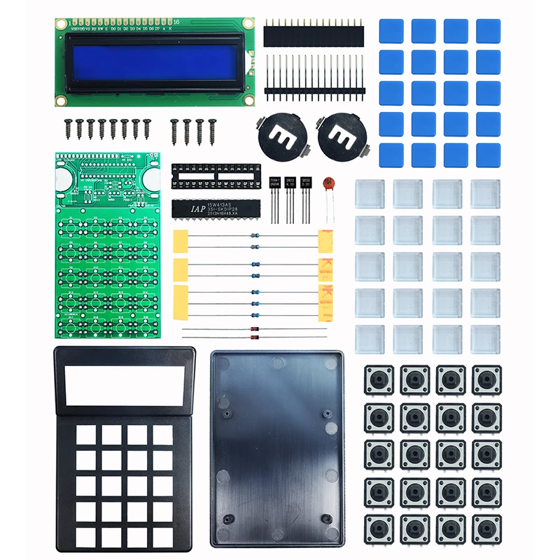 LCD1062 Display Screen Calculator DIY Electronic Kit 51 Microcontroller Training Experiment Production Kit Soldering Assembly