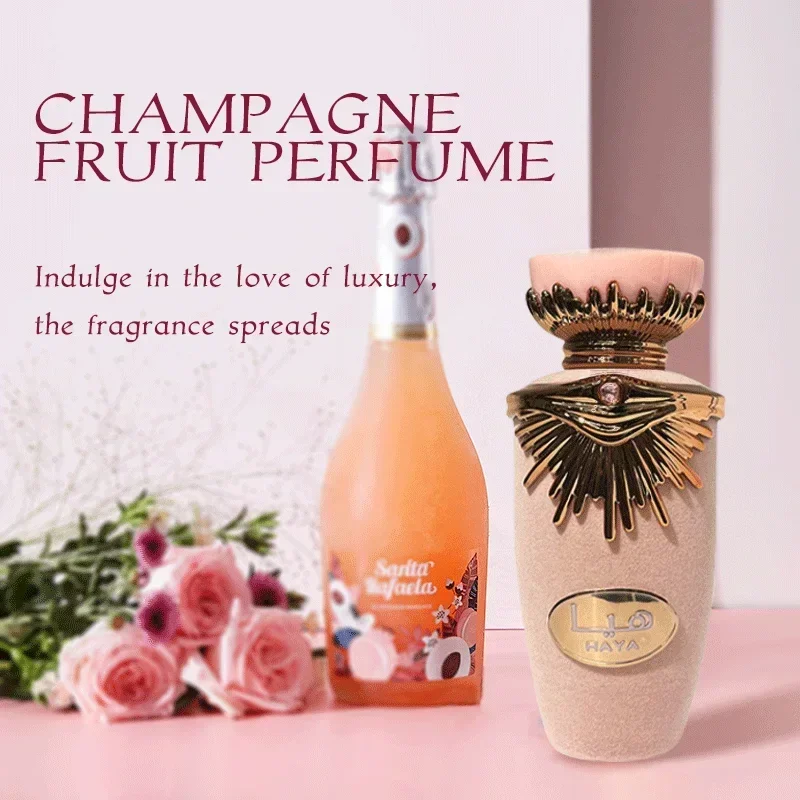 100 ml Parfums Arabes Originales Hoge Kwaliteit HAYA Fruit Eau De Toilette Langdurige Geur Feromoon Transmissie Dateable