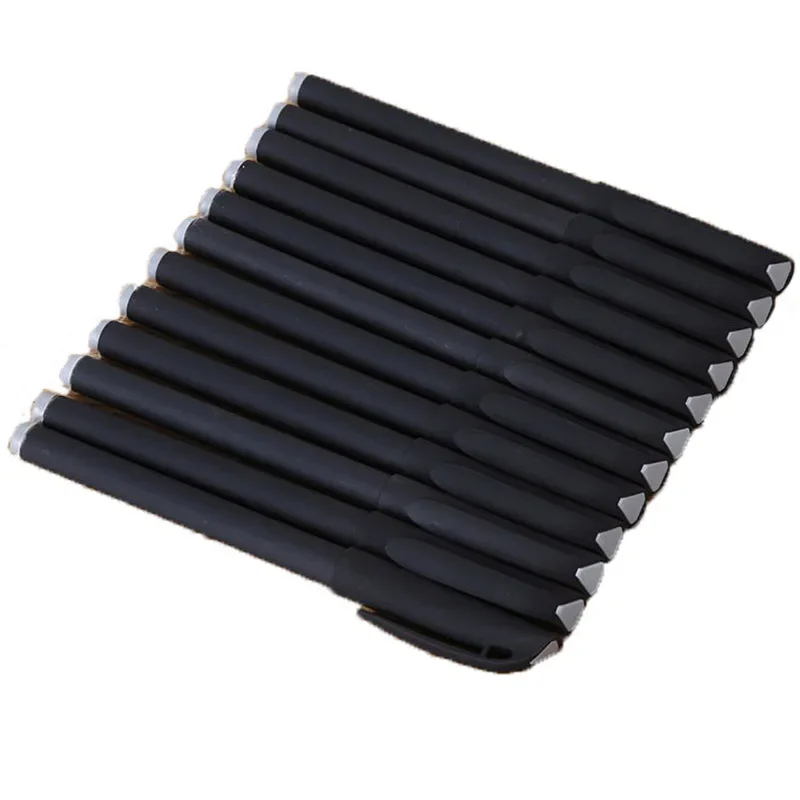 100PCS Sanding Pole Gel Pen Syringe Refill Signature Pen Office Supplies Student Stationery Wholesale
