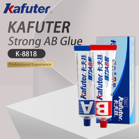 Wholesale 5PCS Kafuter Acrylic Adhesive K-8818 Super AB Glue High Strength Adhesive for Ceramics Glass Plastics Marble