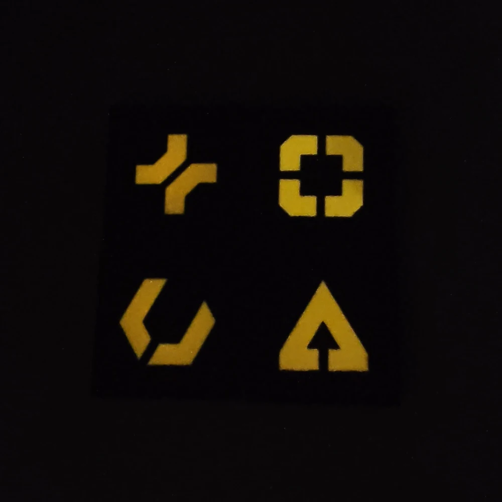 Game Themed Embroidery Patch Hook and Loop Badge Tactical Symbol Patches for Backpack Vest Hat Clothing DIY Decor