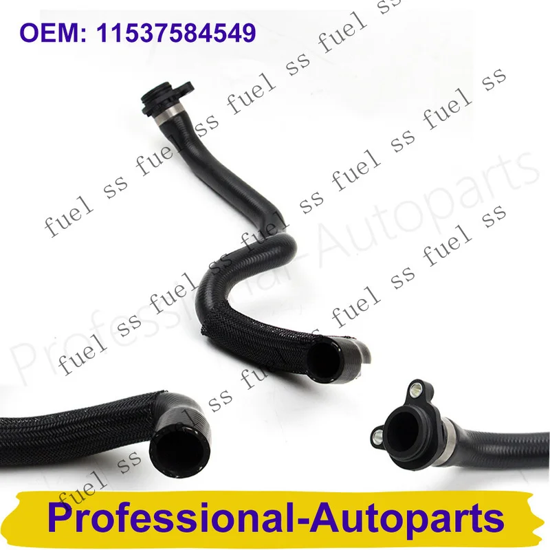 Tuyau de radiateur en caoutchouc pour système de refroidissement S+ 11537584549 pour BMW Série 1, Série 3, X1