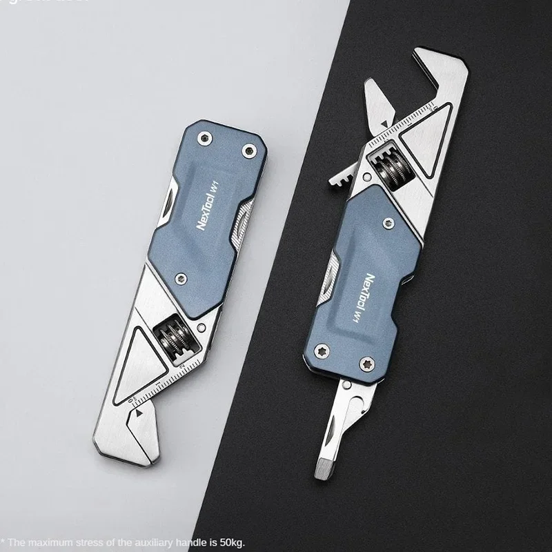 Imagem -03 - Nextool-mini Wrench Multitool Portátil Multifuncional Chave de Fenda Dobrável Abridor de Garrafas Camping ao ar Livre Equipamento Edc