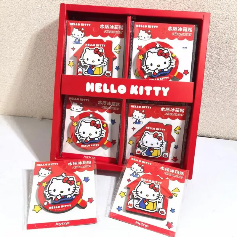 ハローキティ木製冷蔵庫マグネット漫画かわいい装飾クリエイティブ素敵なデザインご褒美ギフトキッチン装飾お土産パーティー