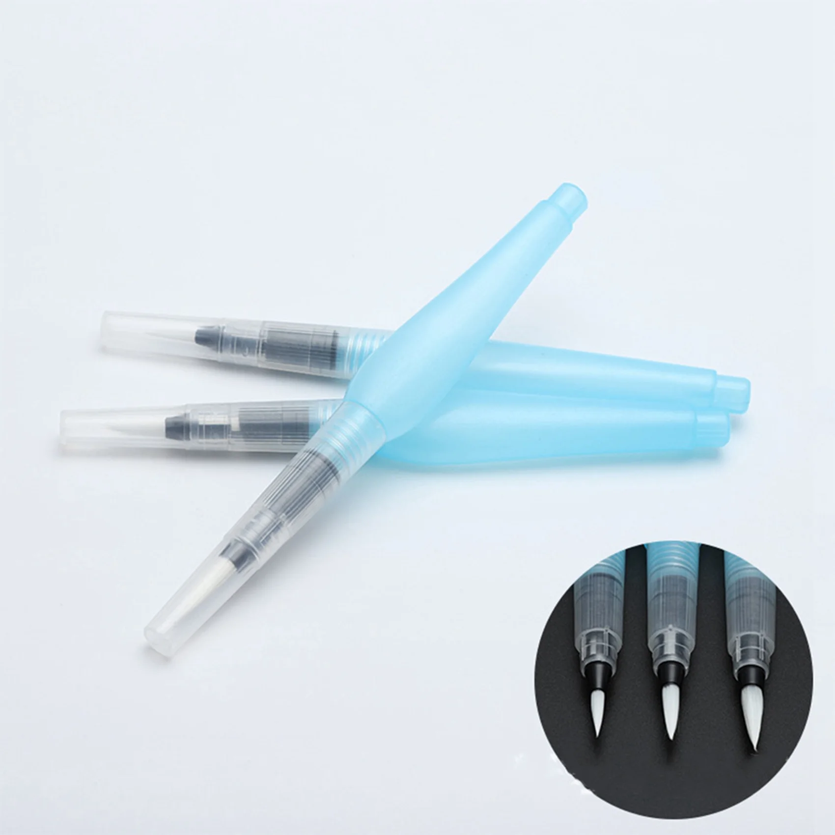 

Watercolour Brush Pens Set,24 Pack Water Brush Pens Refillable Aqua Paint Brushes Ink And Water Brush Pens Art Supplies-Y18A
