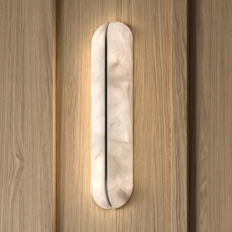 

New Style LED Wall Lights Artificial Marble 45cm For Parlor Bedroom Stairs Aisle Atmosphere Sconceded