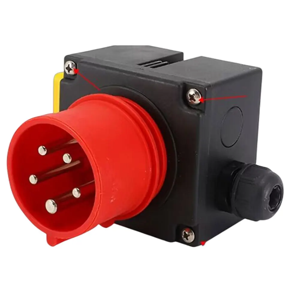 Para interruptor electromagnético industrial impermeable KOA7 trescepase de 400V con protección IP54 para seguridad y operación del motor