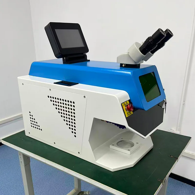 New High-Accuracy Laser Jewelry Welder Gold Silver Platinum Precision Spot Welding Soldering Repairing Air Cooling