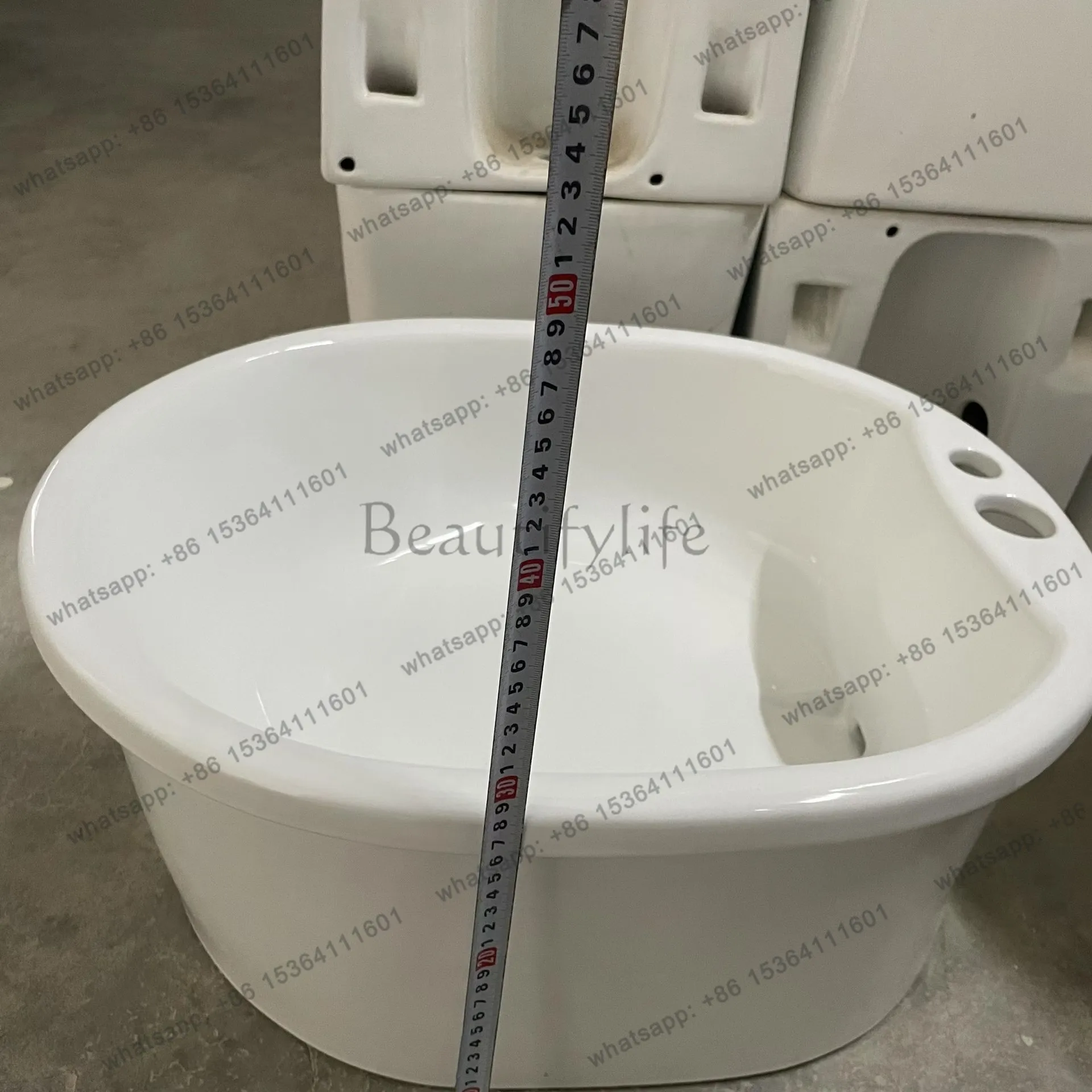 Ceramic, new multi-functional tub foot bath indoor, foot bath