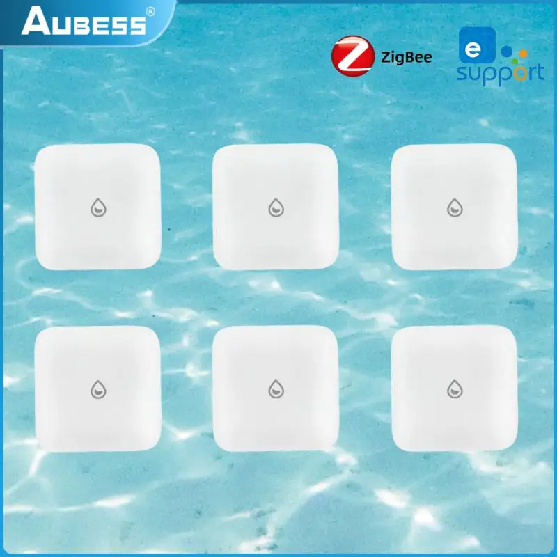 

1-6 шт., приложение Ewelink, умный Zigbee, датчик утечки погружения в воду, дистанционный мониторинг, оповещение о переполнении воды, умное украшение дома