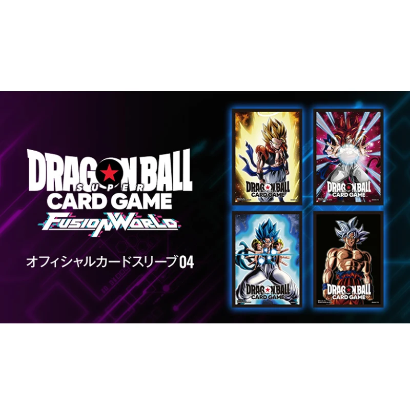 2026 New Bandai Official Dragon Ball Super Card Sleeves 64pcs Gogeta Son Goku TCG Protector Anime Collectible Gift Toys view 6
