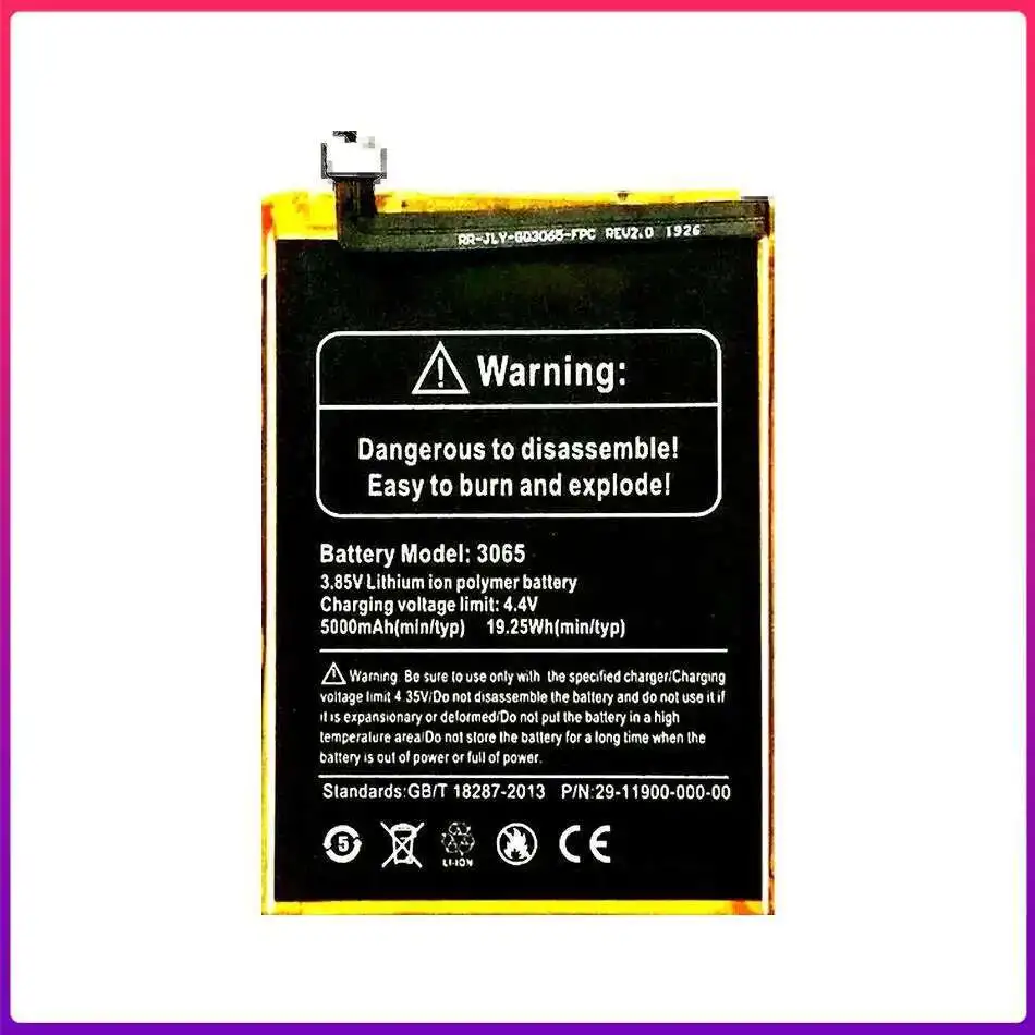 High Performance Premium Replacement For Ulefone Armor 5 5S 5000Mah Mobile Phone Battery