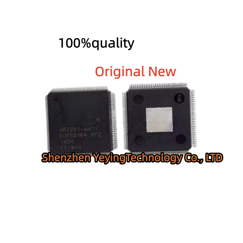 1 Peça 100% Nova Ar7241-Ah1A Ar7241 Lqfp128 Chip de Roteamento IC de Comunicação Frequência Principal