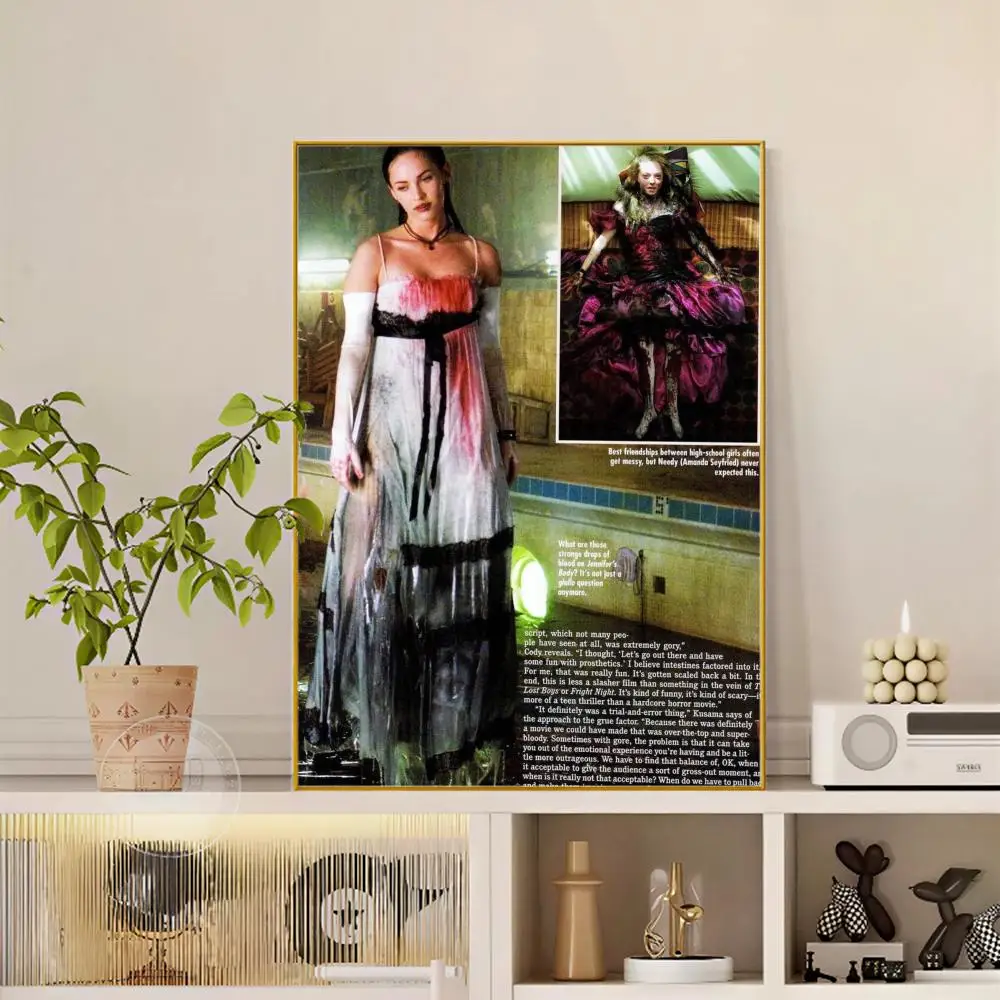 Pop-Film Jennifer Body Poster, vielseitige HD-wasserdichte Wandkunst, selbstklebende Dekoration für jeden Raum, ideales Geschenk – Detail 11
