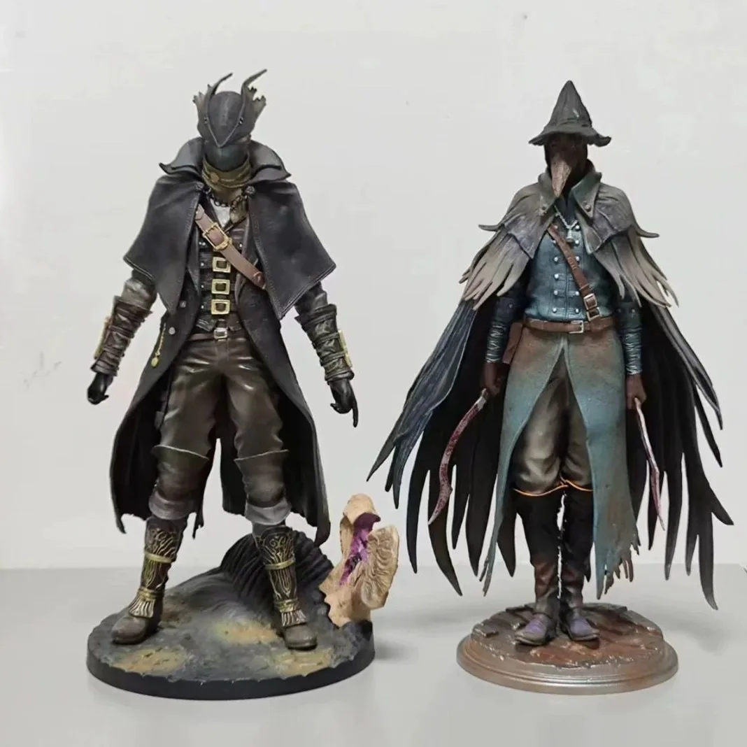 

Статуэтка Bandai Bloodborne: Охотник на вороны (Crow Hunter) с перьями, масштаб 1/7, ручная работа, модель-украшение