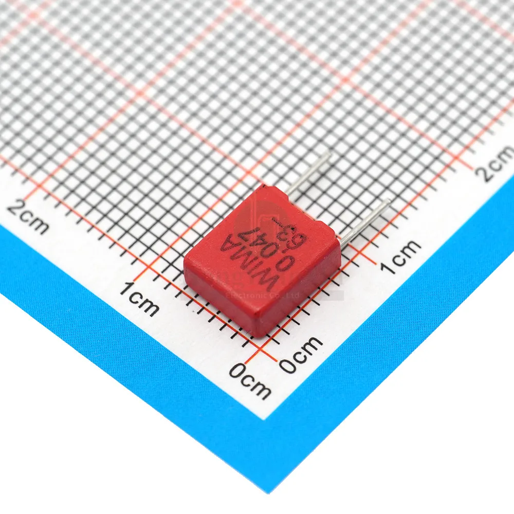 10PCS/ 473 63V 0.047UF 63V 47nF MKP2 Pin Distance 5mm Audio Capacitor