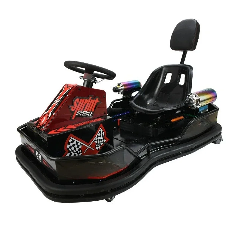 Children and adults luminous bumper car electric drift racing parent-child entertainment equipment