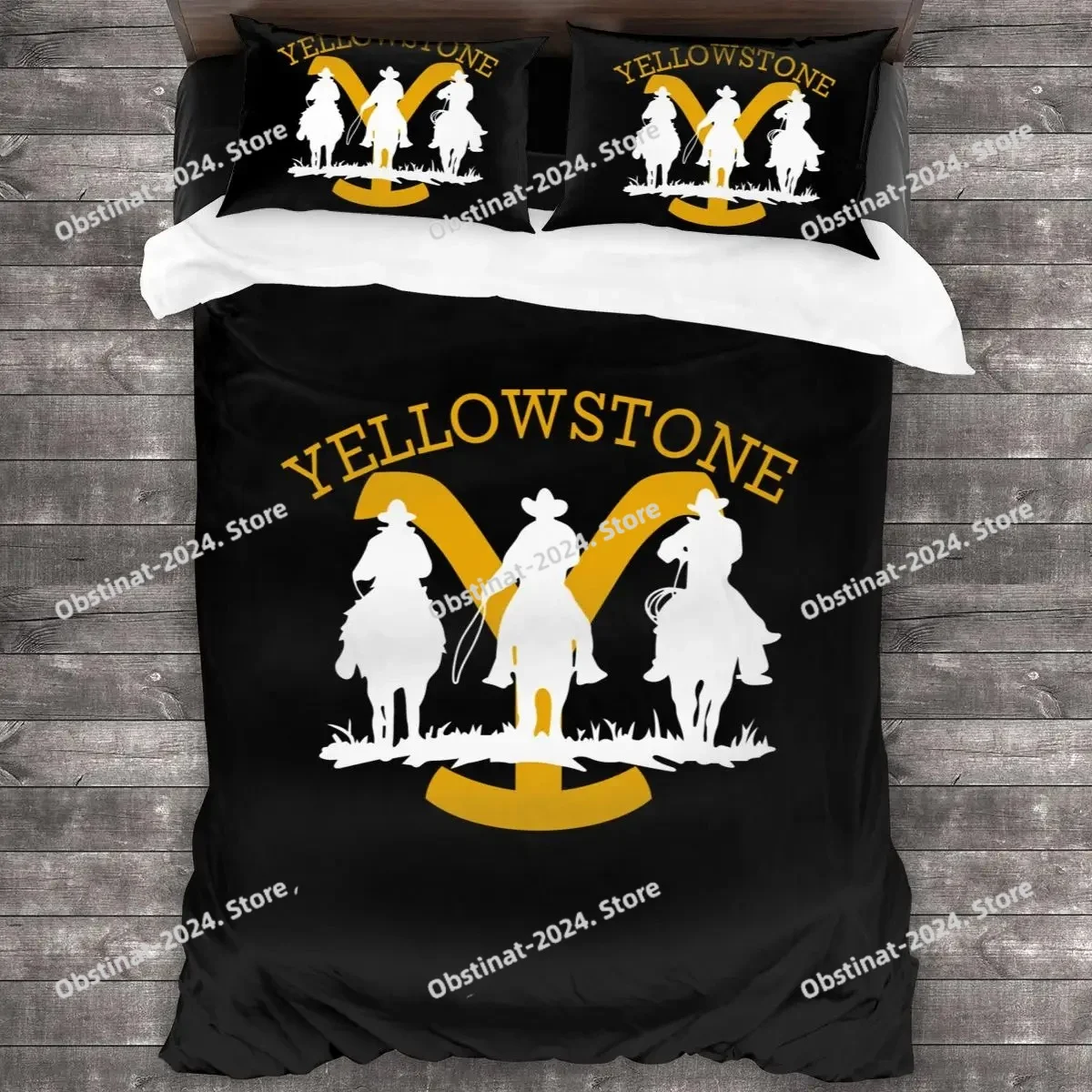 

2022 Yellowstone All Season Twin Bedding Set 3 Piece Comforter Set Bed colchas para cama king bed sheet set Air conditioning is