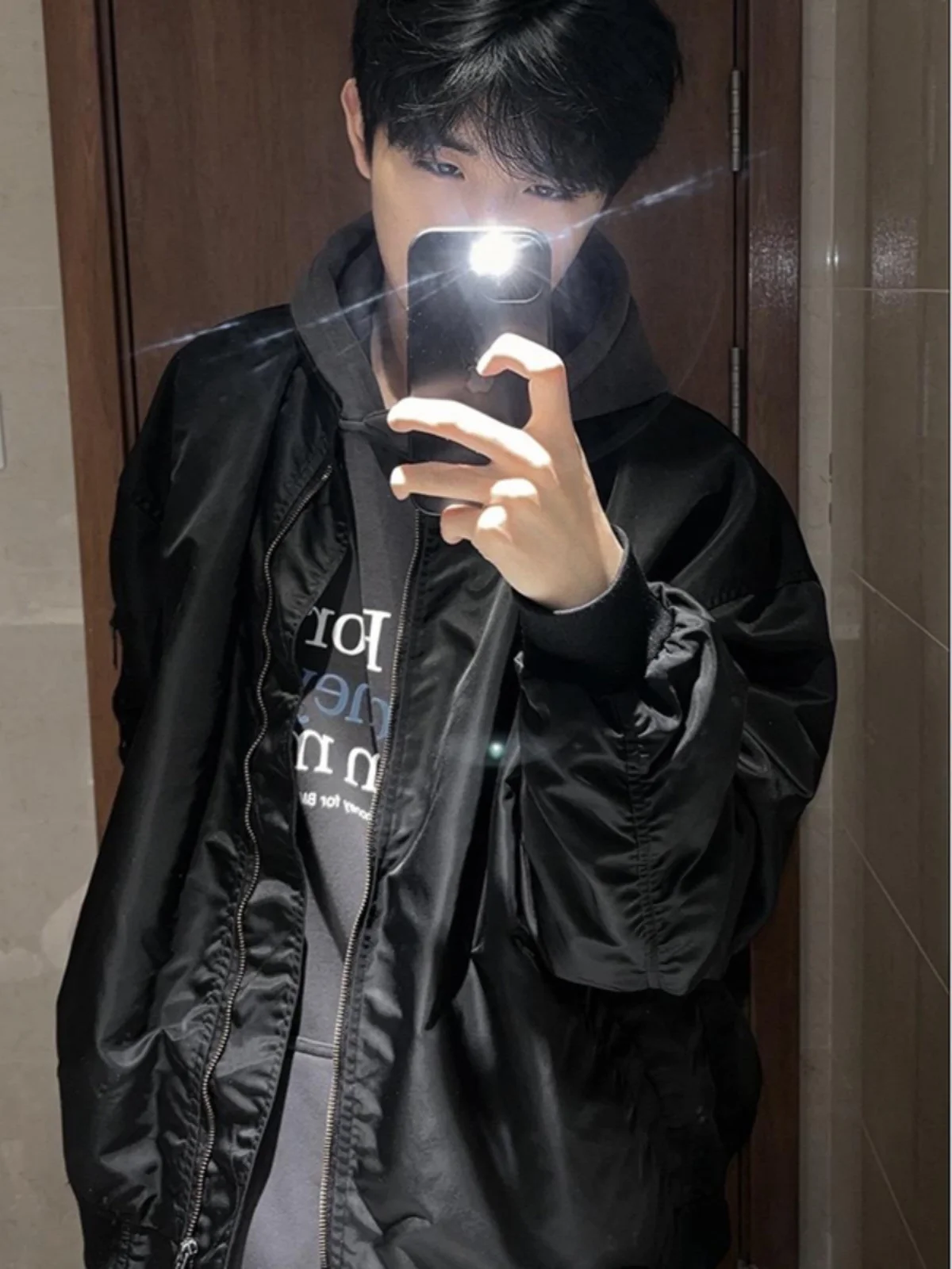 

Мужская бейсбольная куртка-пилот Early Spring в американском ретро-стиле, свободного кроя, из полиэстера, с длинными рукавами, модный бренд