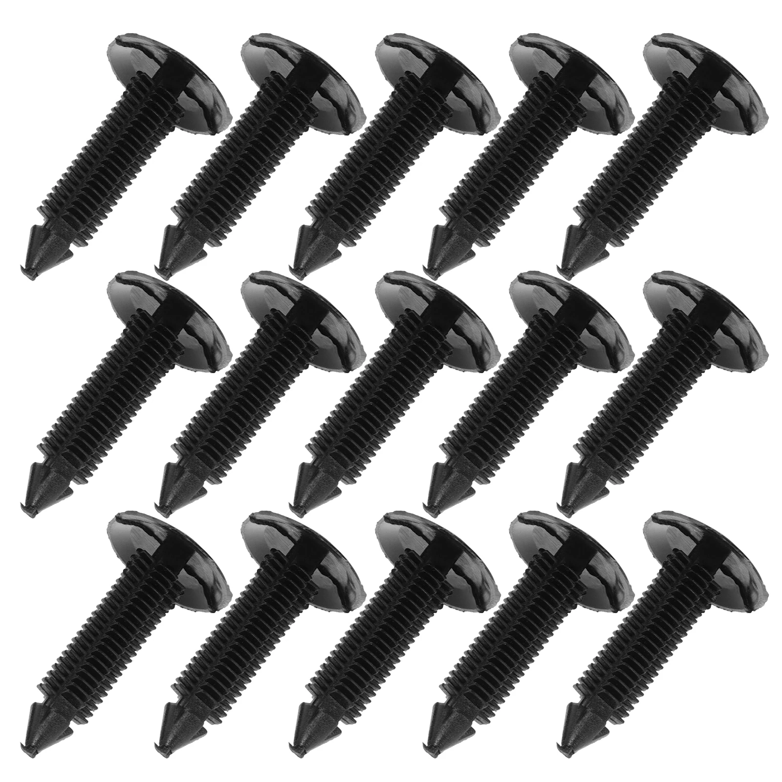 

100pcs Cover Body Trim Retainer Shell Black Plugs Durable Plastic Cable Tie Bumper Fitness Rubber Fasteners