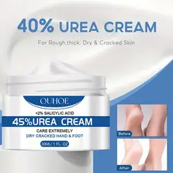 Ouhoe 45% Urea Cream Feet Callus Remove Cream Body Moisturizing Exfoliation Nourishing Cream Repairing X9a5