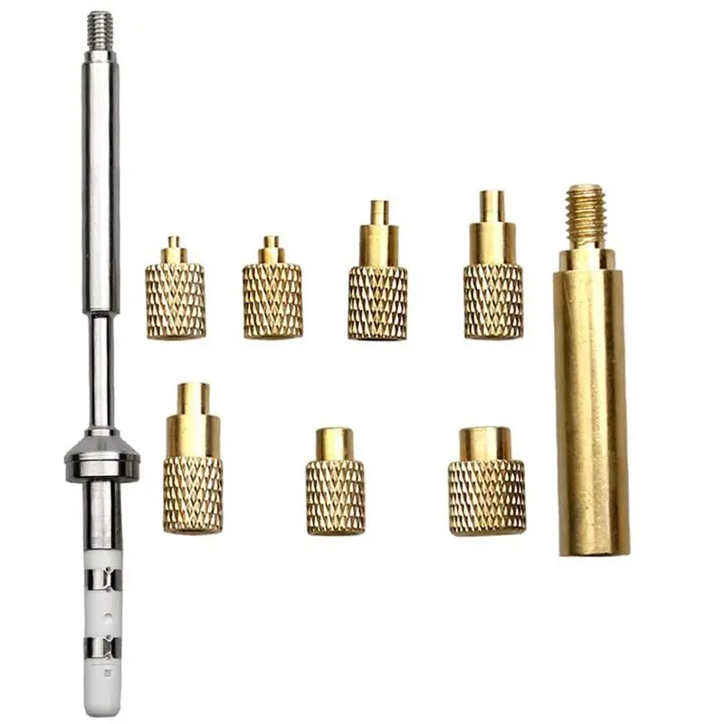

COSW-For TS100/For TS101/936 900M Heat Set Insert Tool M2-M8 Hot Melt Brass Knurled Nut Embedded Insertion For Soldering