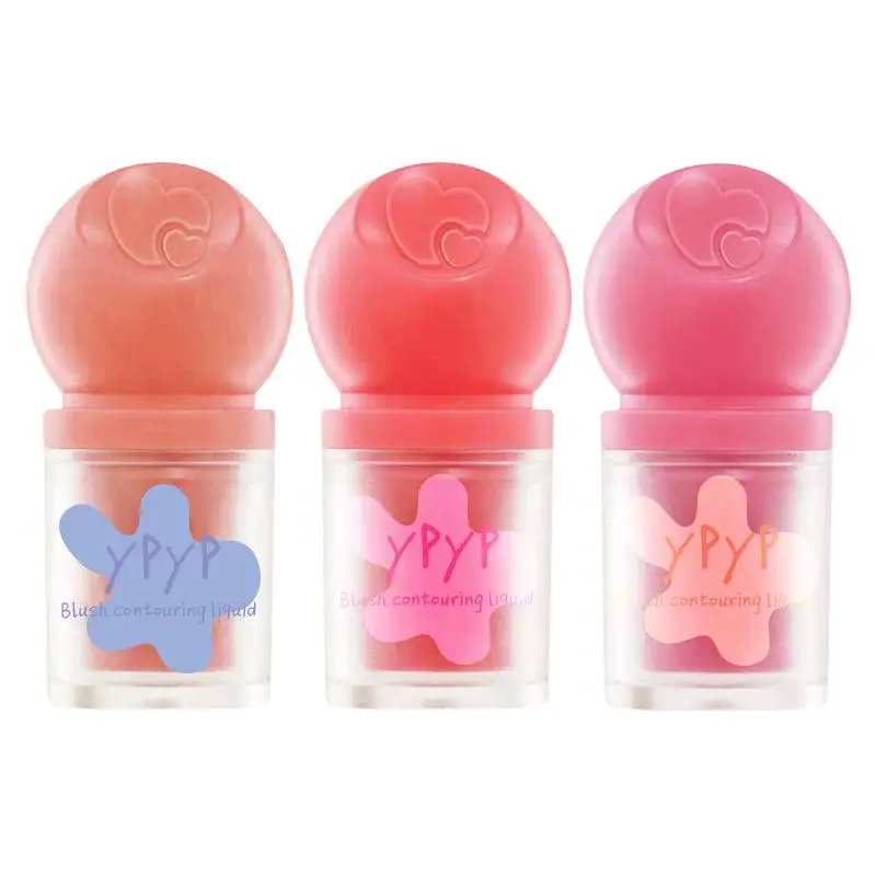 Cheek And Lip Sponge Tip Liquid Blush Stick Face Repair Liquid Enhance Mini Color Matte Rare Makeup Concealer Q1M3